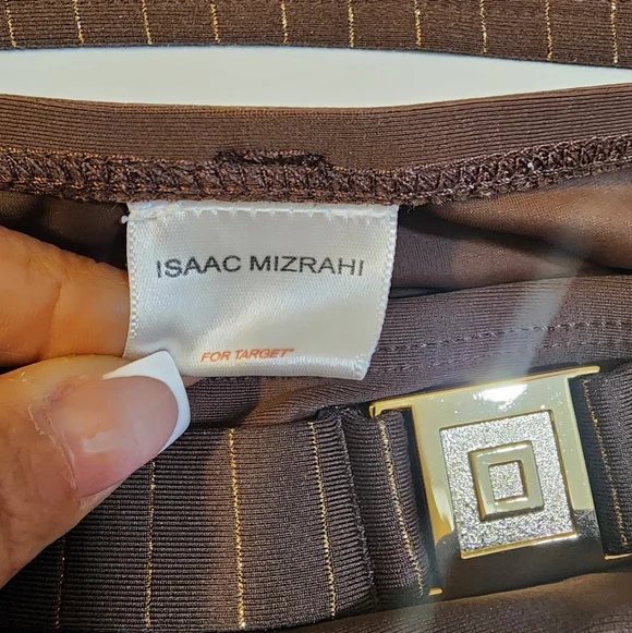 Isaac Mizrahi bown Stripes two pieces bikini set Size M - Picture 4 of 12